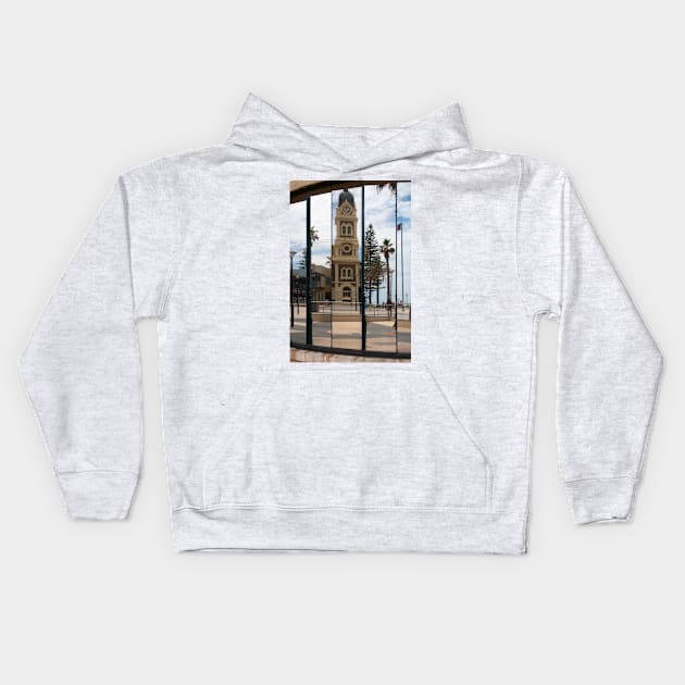 Glenelg Town Hall Kids Hoodie by fotoWerner